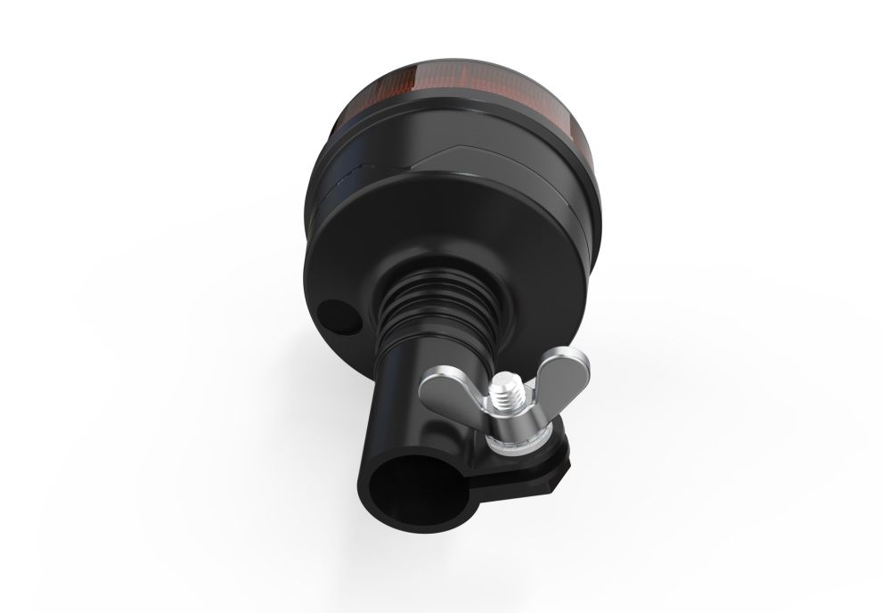 12V 24V 90W LED ЛЕД Аварийна Лампа Маяк Буркан за монтаж на тръба