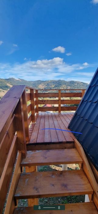 Vând cabană A-Frame sau casa pe structura metalica