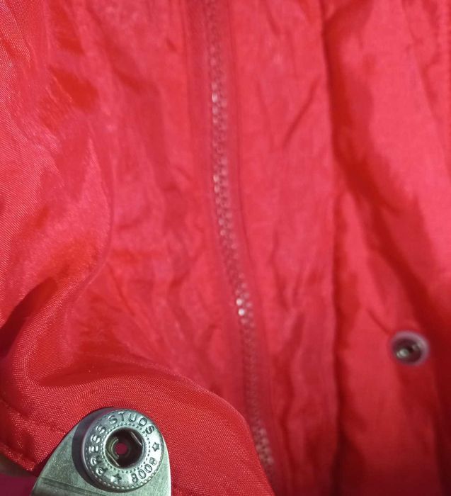 Geaca de ski rosie femei vintage IVALO by AD marimea M aproape noua