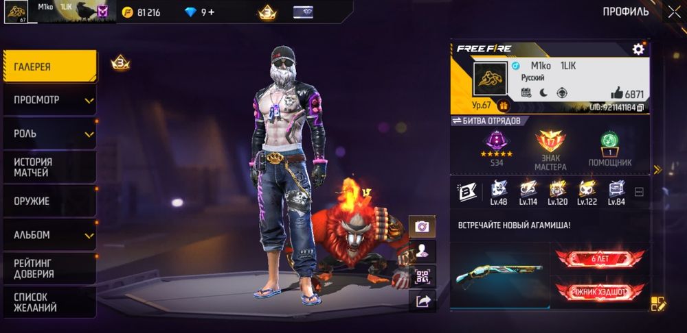 Фф акаунт 2 к прадам