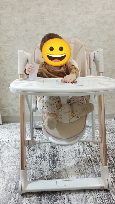 Стульчик для кормления и качели 3в1