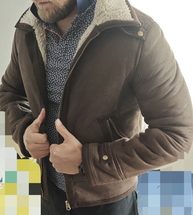 Пухкаво зимно яке