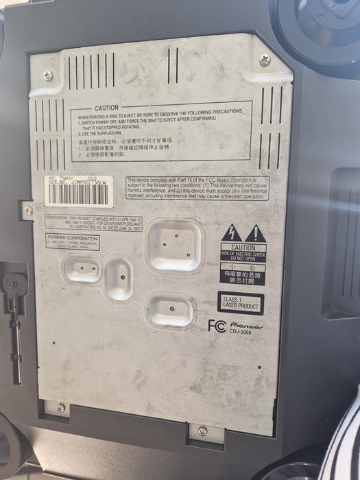 Pioneer CDJ 2000 Amanet BKG