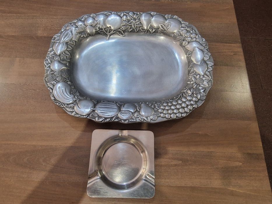 Продавам поднос и пепелник Zepter