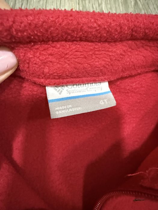 Флисовая куртка Columbia на 3-4 года