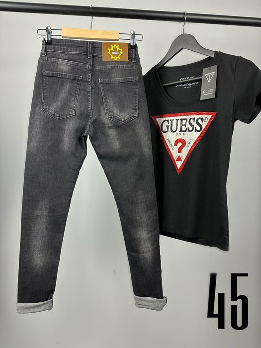 Dsquared дамски черни дънки