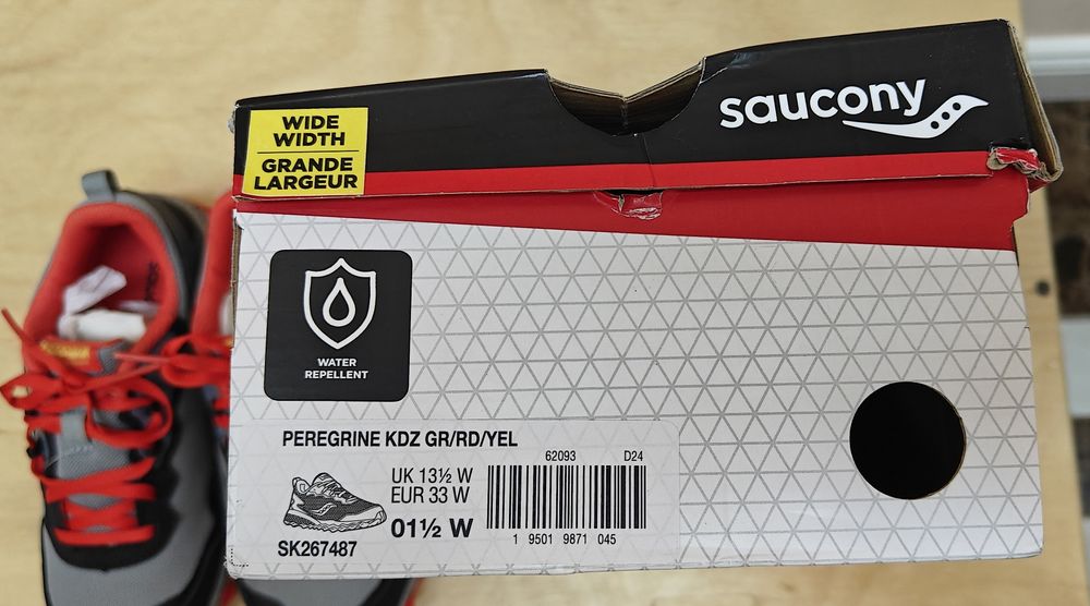 Детские кроссовки Saucony Peregrine Kdz Shield