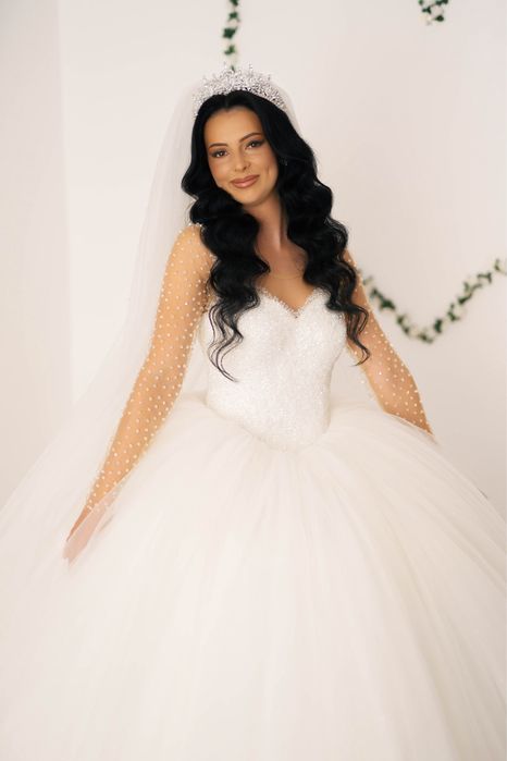 Rochie de mireasă, XS, model unicat