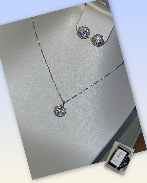 Серебро 925 с муассанитами