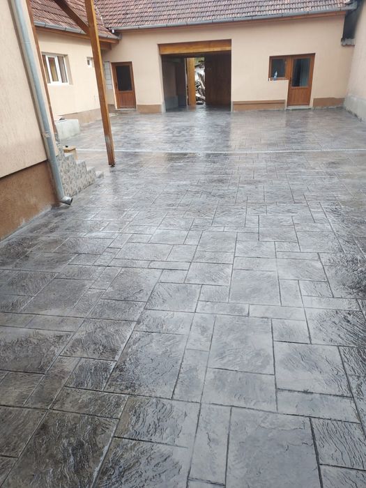 Beton amprentat Oradea Bihor
