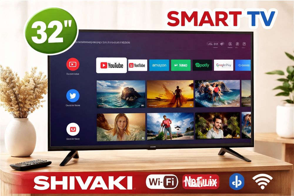Shivaki 32 dyuym Smart TV holati zo’r