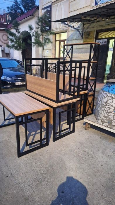 Парты в стиле Loft для учебных центров и школ.