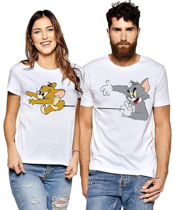 Тениски за двойки King & Queen – подарък за влюбени