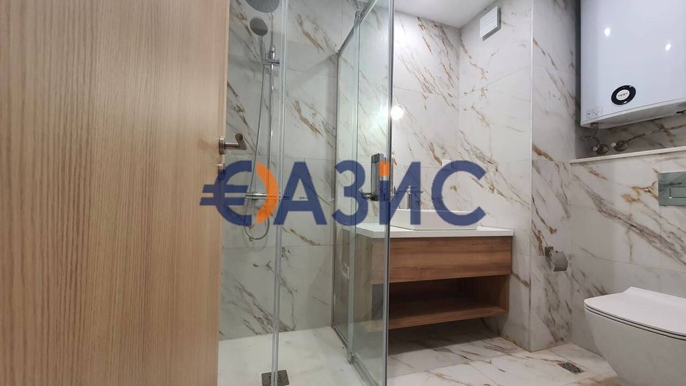 Апартамент с 1 спалня в комплекс „Sole Mare“, Ахелой, първа линия до