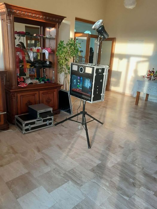 Cabină foto de vânzare – complet echipată, gata de evenimente