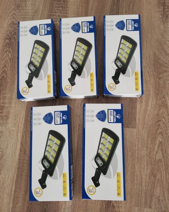Set Lampi Solare Jortan 5bucati ( Lampa Solara cu senzor de miscare si telecomanda)