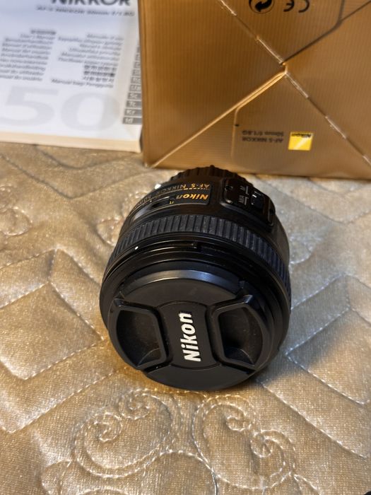 Объектив Nikon AF-S NIKKOR 50mm f/1.8G