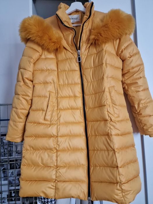 Haina Geaca Puffer Lunga de Iarna Calduroasa, Gluga, Fermoar Dublu, ma