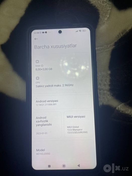 POCO X3 PRO 8/526