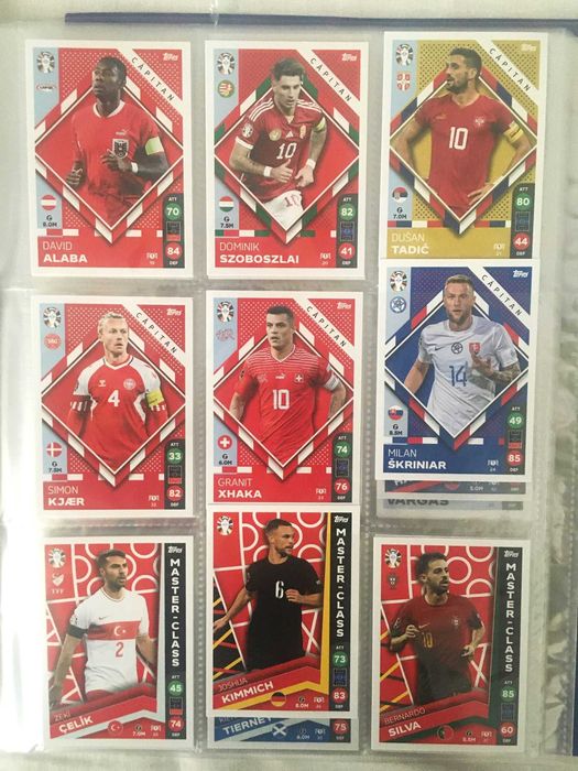 Cartonase Lidl Euro 2024 - serie completa 108 cartonase