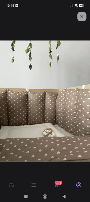 Бортики с одеялом