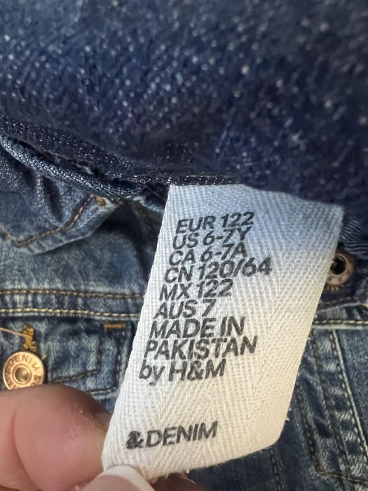 Дънково яке за момиче Hm