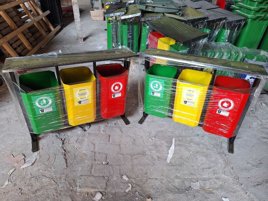 Мусорный бак улични урна 3х