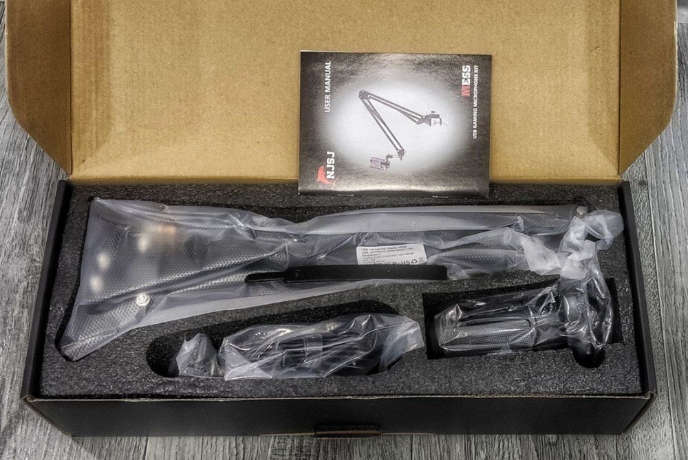 Профессиональный Конденсаторный Микрофон ZealSound USB