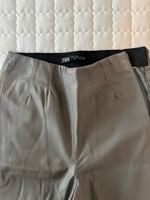 Дамски кожен панталон