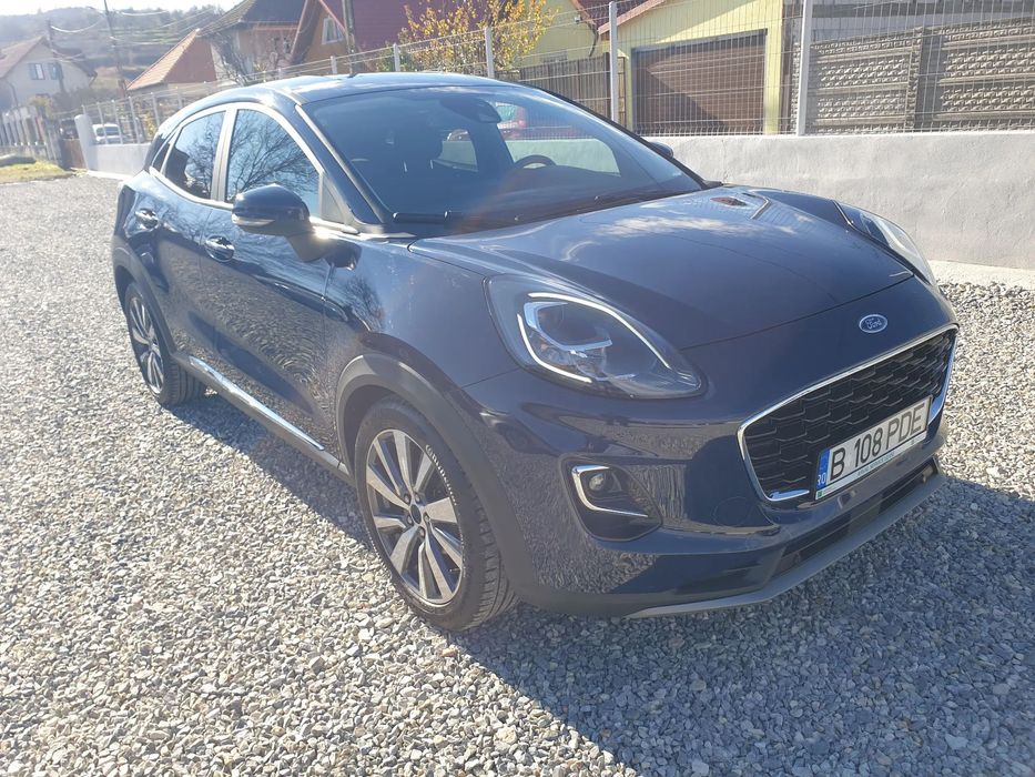 Ford Puma 1.0 EcoBoost Hybrid Titanium X/Navigatie/Camera/Jante Aliaj/PDC/Pilot!