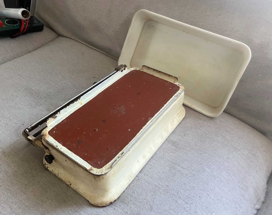 Balanta Sibiu 5kg 1962 cantar vechi romanesc functional vintage