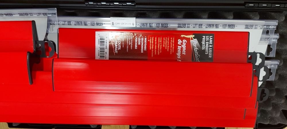 Set 6 Gletiere profesionale  inox L'Outil Parfait lamă de inox 0,3 mm