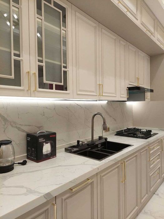 2-х комнатная в ЖК «Sayram  Avenue» в ремонте ID: 5348