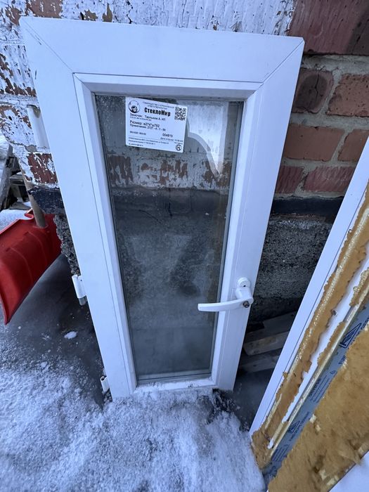 Продам б/у пластиковые окна