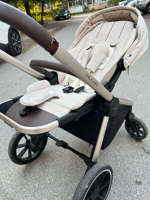 Бебешка количка 2в1 Quick BOHO Brown - Muuvo