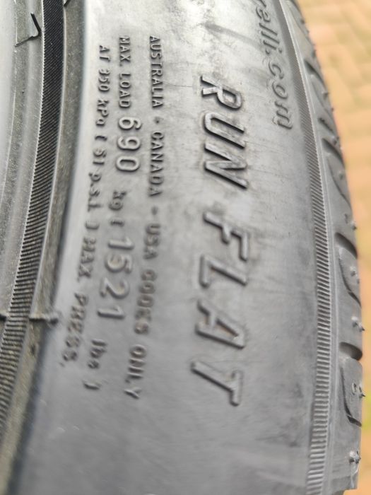 4 anvelope de vara Pirelli 225-50-18 runflat