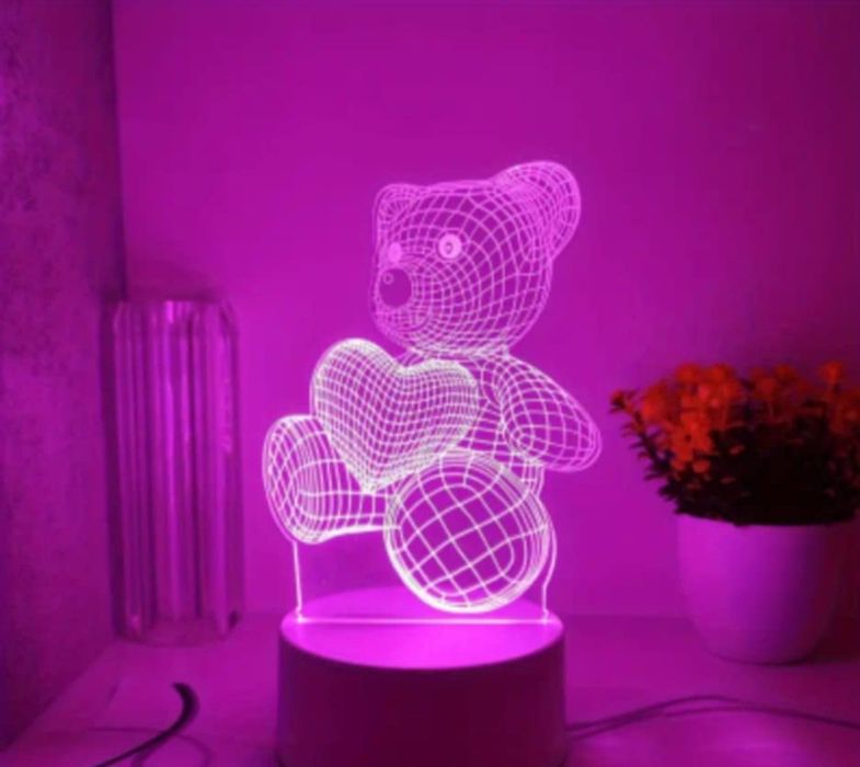 Светещо мече 3D -  лампа