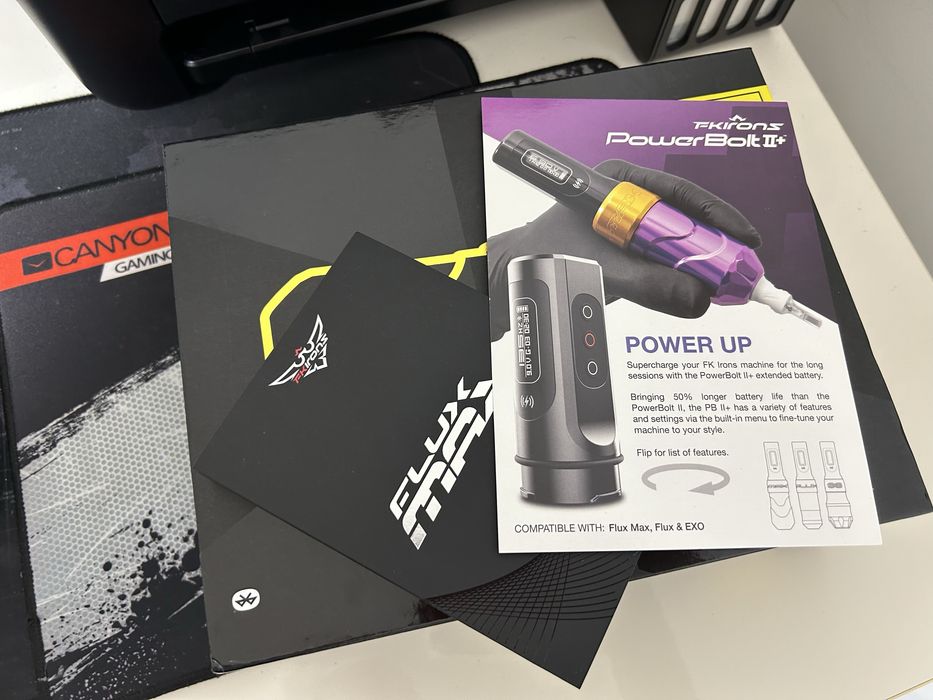 FK Irons Spektra Flux Max, stroke 3.2 mm.