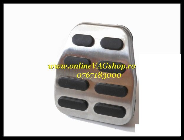 Set Pedale Inox + Footrest pentru VW Passat B6,B7,CC