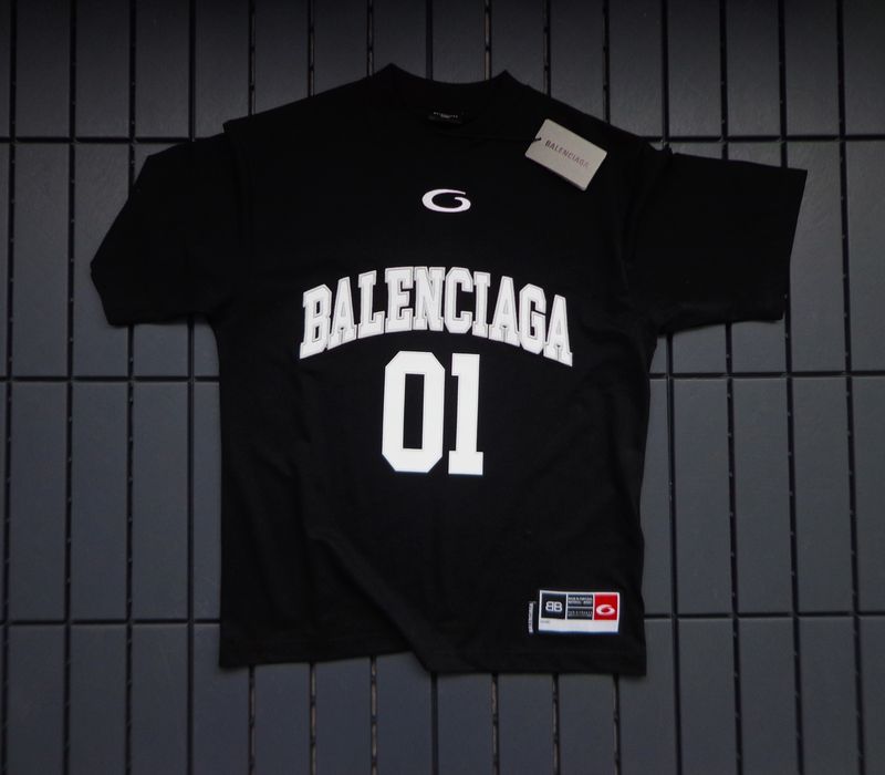 Невероятна мъжка тениска Balenciaga Basketball Series Oversized T shir