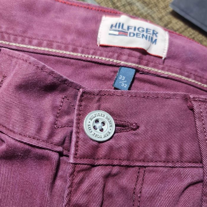 Pantaloni jeans HILFIGER de la Tommy Hilfiger grena blugi W 33 / L 32