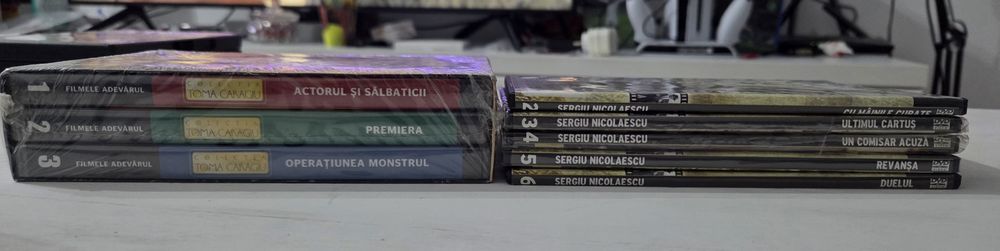 Colecție DVD Adevărul – Toma Caragiu + 5 filme Sergiu Nicolaescu – SIGILATE