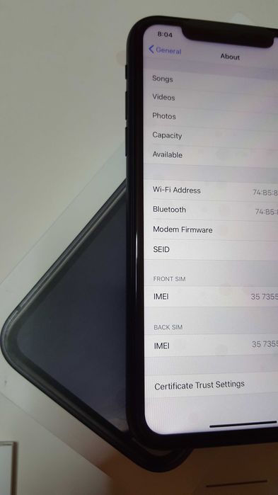 Iphone XR 64/DUAL Black - не използван!