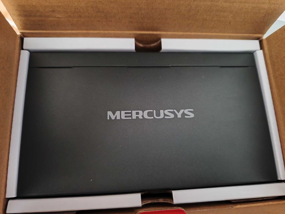 Switch MERCUSYS MS108GP, 8 porturi Gigabit, negru