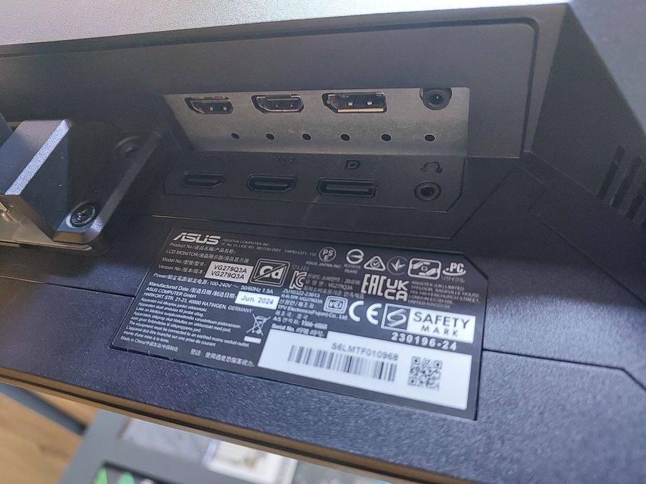 Monitor Asus Tuf GAMING 27