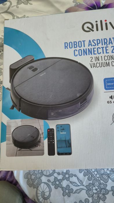 Robot aspirator 2 in 1