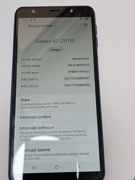 Samsung a7 2018 Amanet Canta