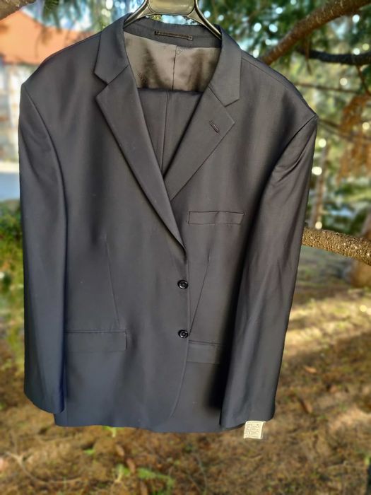 Costum Giorgio Armani - ORIGINAL - marimea 62 -NOU - bleumarin