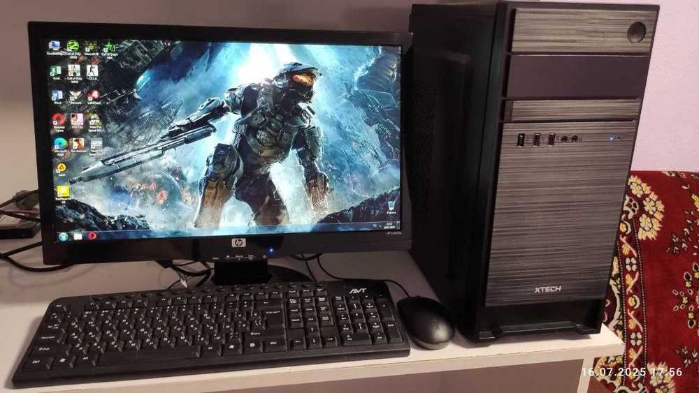 Срочно продам компьютер в полный комплекте идеальном состоянии игровой