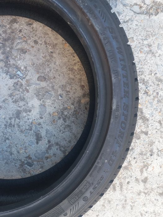 205 45 17 Dunlop 4D Winter Sport Runflat 7.5mm Dot 3723